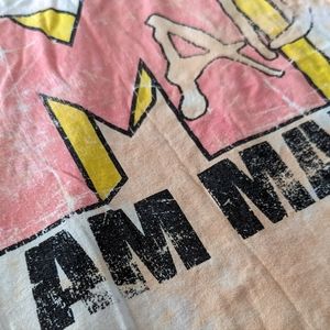 🤘 Retro MTV Style "I AM MAD" Acid Wash Tie Dye Tank Top